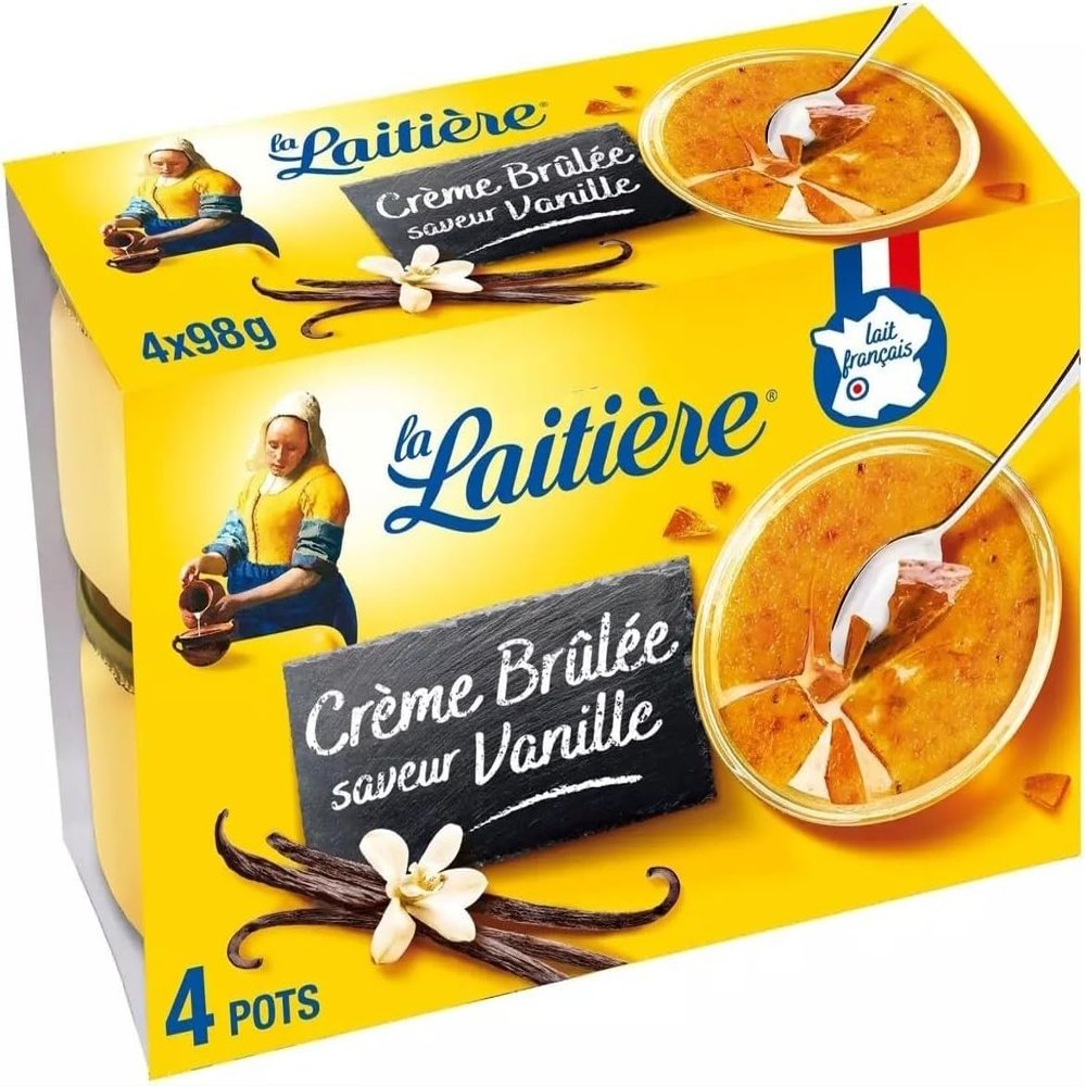 Lo Latiare creme brulee 4x100g - 400g - pack of 2