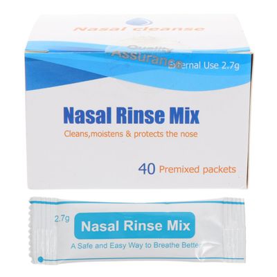 CANIGHT Nasal Rinse Mix 2.7G X 40 Packets White Color Suitable for Nasal and Workers Engaged in Professional Work