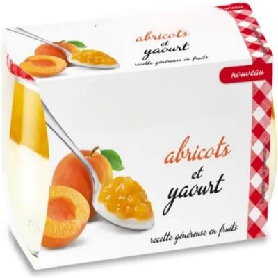 Bone Manam Apricot Yogurt 2x125g - 250g - pack of 12