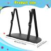 Yunmeryker Hanging Arm Rest Soft Sponge Adjustable Armrest for Massage Table PVC Leather Support Foldable Portable Suitable for SPA Salon Bed Home, Black view 2