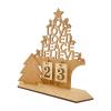 Elnwnnkc Decorative Advent Calendar for and Home Use Desktop Decoration Stylish Wood Countdown Calendar Classroom Christmas Decoration view 1