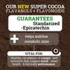Multi-Complex Black Cocoa Powder - Good for circulatory health, nitric oxide and energy view 3