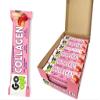 Go On Protein Bars - 12 Count, 15g High Protein Treats Sugar Free Chocolate Nutrition Bar, Low Carb On The Go Breakfast or Post-Workout Snack (White & Strawberry) view 1