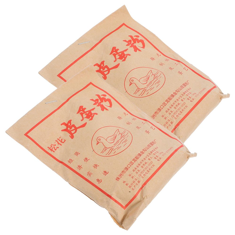 FreshCart Basics Century Egg Powder 140g x 2 Packs for Preserving Quail and Chicken Eggs in DIY Cooking with Traditional Craftsmanship and Versatile Use