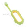 IOBIDDYS 4pcs Soft Bristles Manual Toothbrush Set with Ergonomic Grip Handle, Gentle on Teeth and Gums, for Daily Oral Care Routine view 2