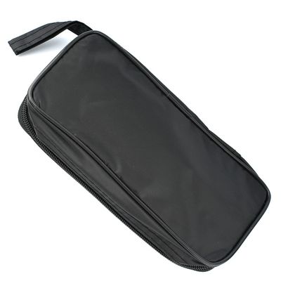 EasyByMall Multimeter Carrying Case Shockproof Soft Bag with Pockets for Digital Multimeters and Tools Black