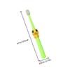FreshCart Basics 4pcs Cartoon Bristle Toothbrush Set for Ages 2-10, Soft Pp Material with Comfortable Experience and Effective Teeth Cleaning, Adorable Manual Toothbrushes for Daily Oral Care view 2