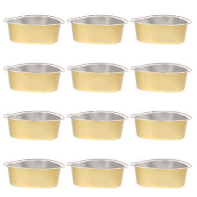 Wax Melt Pot 12pcs Aluminum Foil Bowl for Melting Wax