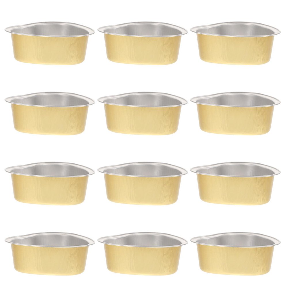 Wax Melt Pot 12pcs Aluminum Foil Bowl for Melting Wax