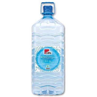 CPD My Cafe Kingshill 15L Natural Mineral Water | Bulk Bottled Water for Home & Office Water Dispenser | Pure Scottish Still Water Container for Water Cooler| Eco-Friendly Premium Hydration