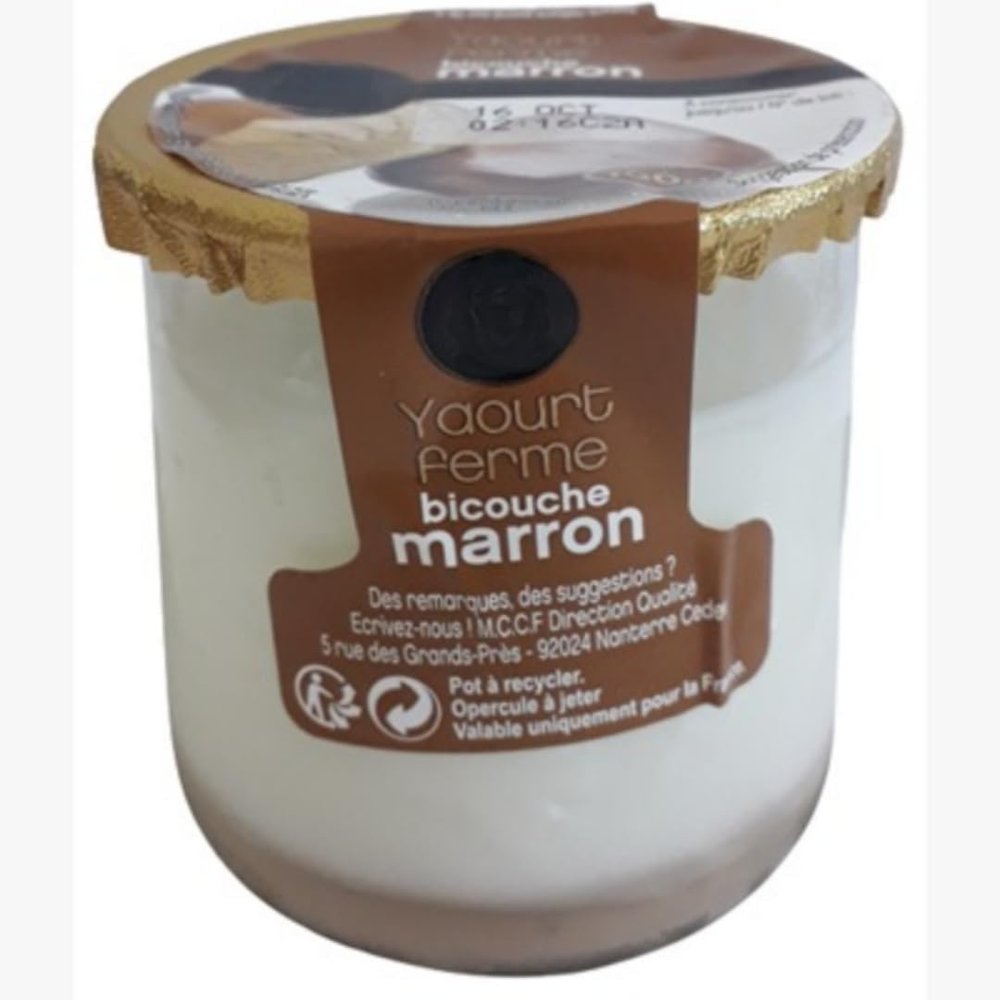 Gulbert Chestnut yogurts 6x150g - 900g - pack of 4
