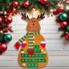 Elnwnnkc Decorative Christmas Tree Advent Calendar Home Decoration Christmas Tree Countdowns Calendar for Kids and Adults Alike Decoration view 4