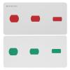 Hidyliu Strabismus Training Cards 2pcs Coated Paper Improve Visual Sense for Amblyopia and Strabismus Recovery view 1