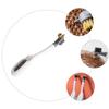 HAKIDZEL All-in-one for Brush Cleaning Multipurpose with Shoe Curved Long Handle and Three-sided Brush Head, Pp Material, Convenient to Carry White Use Shoes and Household view 3