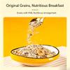Banana Milk Oatmeal Cereal 300g Can, Natural Instant Breakfast with Whole Grains Dried Fruits & Milk Powder(2pcs) view 3
