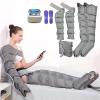 6 Cavity Pressotherapy Air Compression Leg Foot Massager, 360 Wrap for Swollen Legs and Lipedema Treatment, Pressotherapy and Lymphatic Drainage,2Arm+1Waist+2Legs (2arm+1waist+2legs) view 1