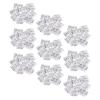 NUOBESTY 100pcs Efficient Absorbing Silica Gel Packs Reusable Desiccant Sachets Moisture Bags for Drawers and Ear Studs Storage view 1