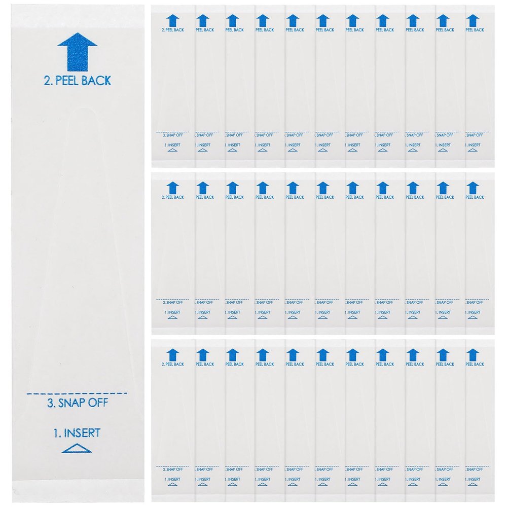 TOYANDONA Disposable Probe Covers 100pcs Pe Thermometer Covers Easy to Use and Safe Protective Film Accurate and Hygienic for Digital Thermometers Universal Fit for Home and Hospital Use