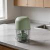 Greek Yogurt Strainer Equipped with Lid and Fine Mesh, Pressure Compression for Creamy Yogurt Texture and Consistent Thickness (Green) view 3