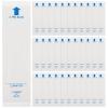 Toyvian Disposable Digital Thermometer Probe Covers Easy to Use 100pcs Made of Safe Pe Material, Thin Film Protective Sleeves for Hygienic Health Monitoring view 1