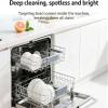 Dishwasher Deep Cleaner Tablets, Dishwasher Cleaner Tablets, Heavy Duty Grime & Grease Remover, Odor Eliminator for Drain Maintenance (1Box) view 2