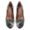 YAWURUNQIN Women's Camouflage Cosplay Heels 6 Inch Stilettos view 3