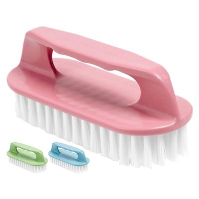 TOYANDONA 3pcs Soft Bristle Shoe Cleaning Brush Set with Comfortable to Hold Handle Multi-purpose Laundry Scrub Brush for Shoes and Clothes Suitable for Home Handwashing