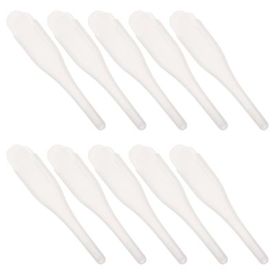 IMUSINICE 10pcs Thermometer Protective Sleeves Clear Shockproof Plastic Covers with Elastic Closure for Secure Fit and Hygienic Storage Easy to Clean Storage Holders for Digital Thermometers