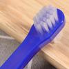 ULTECHNOVO Denture Cleaning Brush 4pcs Double Head Blue Plastic Toothbrush Set for Removing Stains on Dentures and Retainers view 3