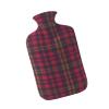 Leak Resistant Hot Water Bag Elastic Closure Technology Checkered Exteriors Ergonomic Rubber Liners Day Warmth Supply High Densities PVC Cold/hot Compress Bag view 1