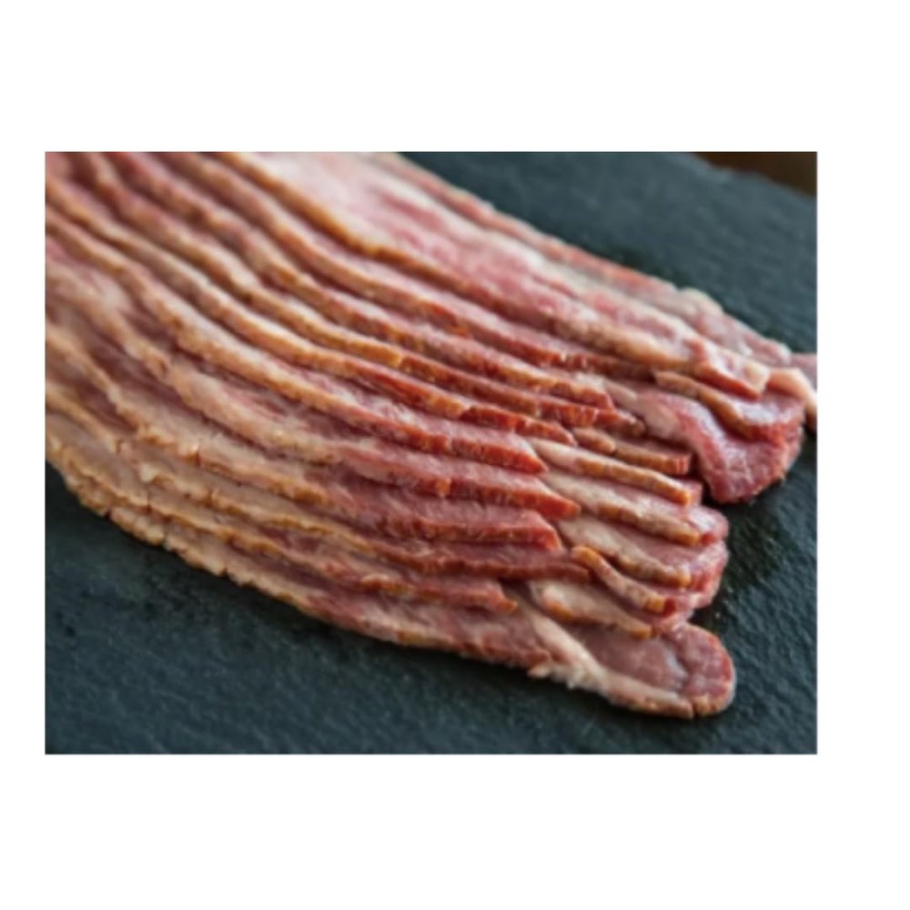 Frozen Halal Beef Bacon Sliced 500gr | Meat Seasoning Set Included
