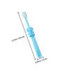 Zerodeko 3pcs Cartoon Shape Manual Toothbrushes Soft Bristles Pp Material Ergonomic Design for Oral Care Tool Gentle on Gums view 2
