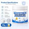 Instant Solidification Cooking Oil Solidifier, Waste Cooking Oil Solidifier Powder,Grease Solidifier, Grease Hardener for Used Frying Disposal, Fast Solidifying Solution for Kitchen Cleanup (3 Pcs) view 3