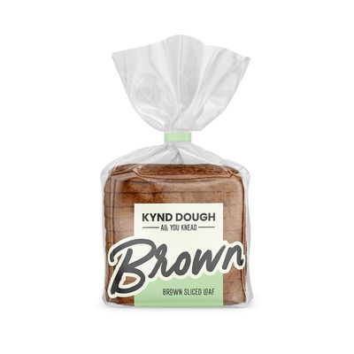 KYND DOUGH Sandwich Loaf 400g | Soft Sliced Bread for Sandwiches, Toast & Everyday Meals | Brown bread Pack of 3