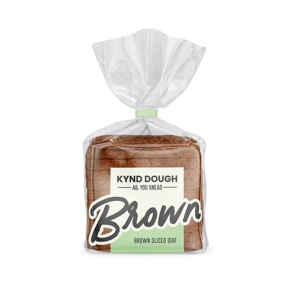 KYND DOUGH Sandwich Loaf 400g | Soft Sliced Bread for Sandwiches, Toast & Everyday Meals | Brown bread Pack of 3