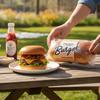 KYND DOUGH Burger Buns 6 Buns pak 300g | Soft Burger Rolls for Homemade Burgers, BBQs & Family Meals Pack of 6 view 2
