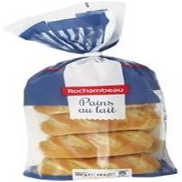 Rochambeau Pains au lait Bread x10-350g - pack of 4
