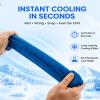 Sovtay TOWELNADO Ice Towel, Instant Cooling Towel, Absorbent Quick-Drying Gym Cooling Towels, Cooling Bottle Instant Chill Sports Towel, Reusable Coolings Sweat Towels for Outdoor Activitiesblack view 3