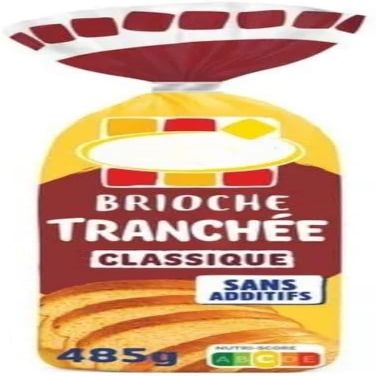 Harryis Sliced plain & soft brioche 485g- pack of 4