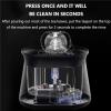Electric Glass Rinser, Automatic Cup Washing Machine, Detachable Tea Cup Washer, 1.7L Water Tank, Quick Cleaning Tool for Efficient Dishwashing view 3