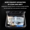Electric Glass Rinser, Automatic Cup Washing Machine, Detachable Tea Cup Washer, 1.7L Water Tank, Quick Cleaning Tool for Efficient Dishwashing view 4