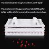 HKFGSHOP Manual Tapioca Pearl Maker Machine, Tapioca Pearls Dispenser With Double Handle And Sliding Baffle Design, Pellet Diameter 4/5/6/8/10/12mm Selectable, For Milk Tea Shop And Home 6mm view 3