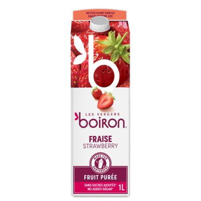 Boiron Strawberry Puree 1ltr, Pack of 6