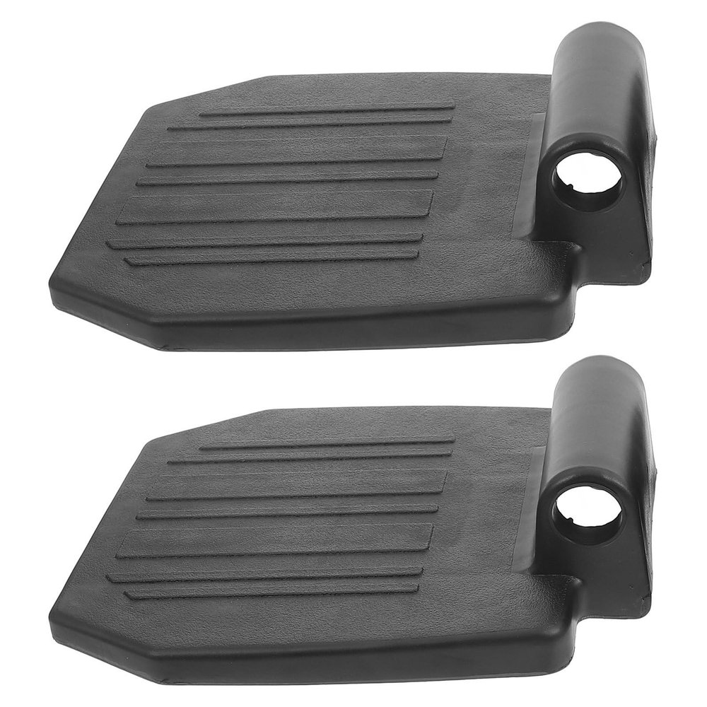 Hohopeti Universal Footrest for Wheelchair 2pcs Lightweight PP Material Elevating Pedal for Mobility Aid Use