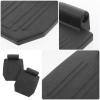 Hohopeti Universal Footrest for Wheelchair 2pcs Lightweight PP Material Elevating Pedal for Mobility Aid Use view 3