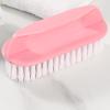 BAFOVY Laundry Brush Soft Bristle Shoe Cleaning Brush PP and Nylon 13.5 Cm Multifunctional Hand Scrub for Clothes Shoes Carpet Blanket Curtain Home Dorm Hotel (Pink) view 3
