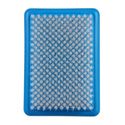 CHICAMPERA Plastic Brush for Wool Felt Base with Easy to Grip Handle and Lightweight Design, for Polishing Shoes or Boots and Household Cleaning Tasks