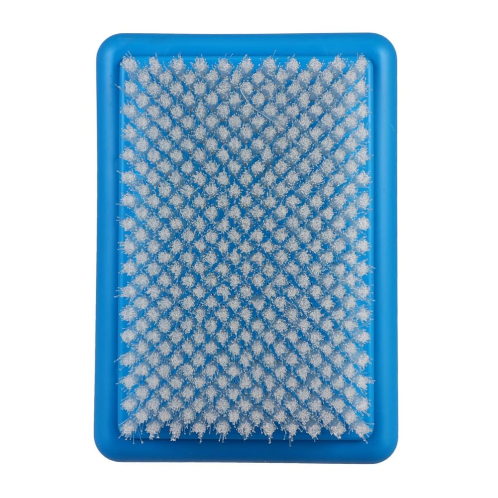 CHICAMPERA Plastic Brush for Wool Felt Base with Easy to Grip Handle and Lightweight Design, for Polishing Shoes or Boots and Household Cleaning Tasks