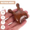 Holibanna Wooden Face Acupoint Massager and Nose Gua Sha Tool for Home Use, Comfortable and Portable Deep Tissue Massage Scraping Board for Relaxation and Tension Relief view 3