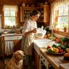 Rice Washer | Leak-Proof Ergonomic Grip Soaking | Vegetable Strainer Rice Washer | for Beans Grain Food Tomatoes Grapes Elderly Grandma Housewife Family view 2
